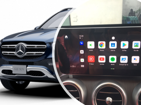 ANDROID BOX CHO MERCEDES GLE 450