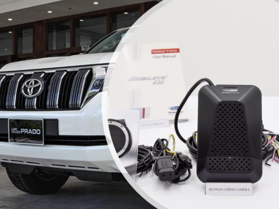 CẢNH BÁO ĐÂM VA MOBILEYE 630 TOYOTA PRADO 2021