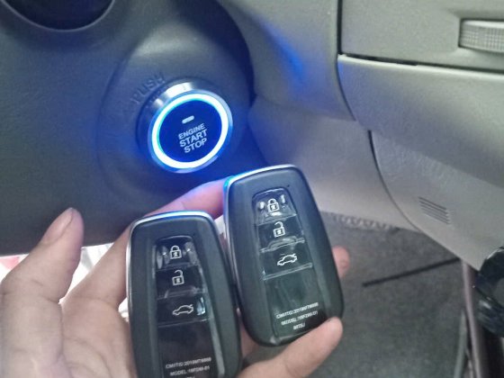 ĐỀ NỔ TỪ XA TOYOTA INNOVA 2015, NÚT NHẤN START STOP
